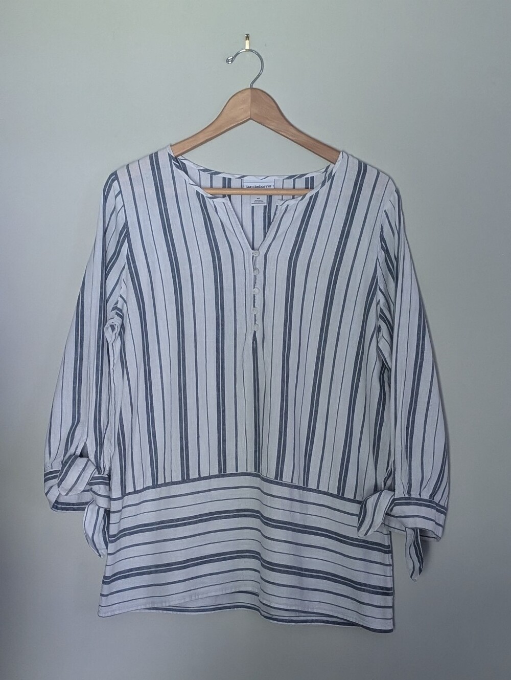 Liz Claiborne | Medium | Linen Blend | Tunic | Perfect for Summer - Picture 10 of 10